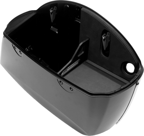 Hardstreet - Hardstreet Ryt-There Saddle Bag Shelf Set - Black/Charcoal - HSL-1033-SBSH-IN-BB