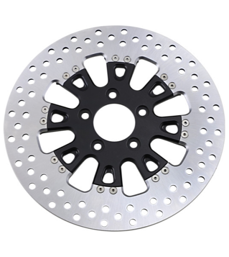 RSD - RSD Traction 11.8in. Two-Piece Brake Rotor - Black Ops - 01331802TRSSMB