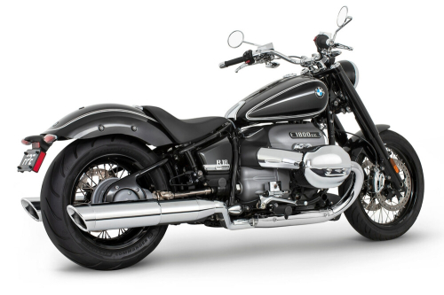 Freedom Performance - Freedom Performance 4.5in. Slash Tip Slip-On - Chrome - BM00194