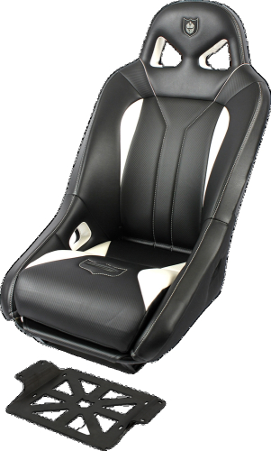 Pro Armor - Pro Armor G-2 Suspension Seat - Black/White - CA162S185WH