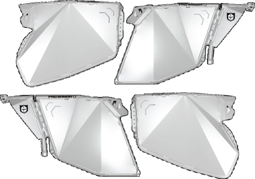Pro Armor - Pro Armor Traditional Paddle Door Latch - P144D000SSM