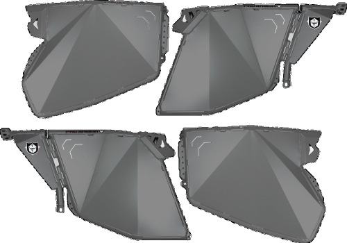 Pro Armor - Pro Armor Traditional Paddle Door Latch - P144D000TM