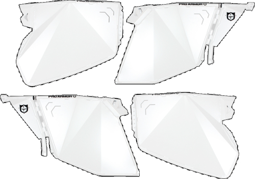 Pro Armor - Pro Armor Traditional Paddle Door Latch - P144D000WP