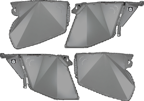 Pro Armor - Pro Armor Traditional Paddle Door Latch - P144D000TMM