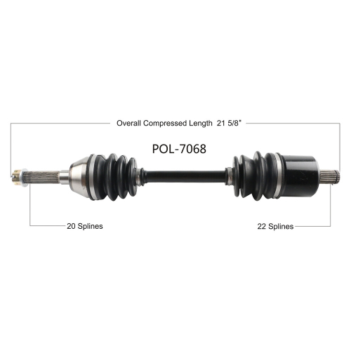 Open Trail - Open Trail OE 2.0 Front Axle - POL-7068