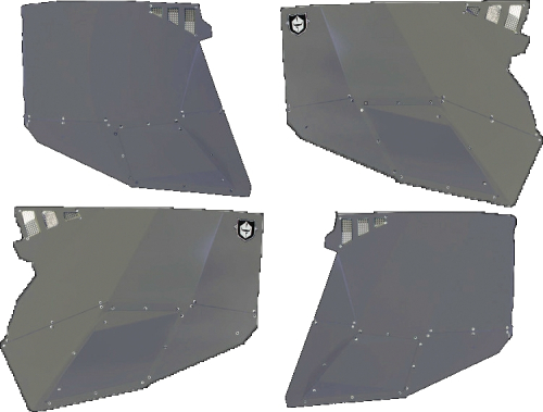 Pro Armor - Pro Armor Stealth Doors - Titanium Metallic - P144228TM