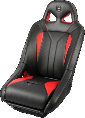Pro Armor - Pro Armor G-2 Suspension Seat - Black/Red - P141S190RD