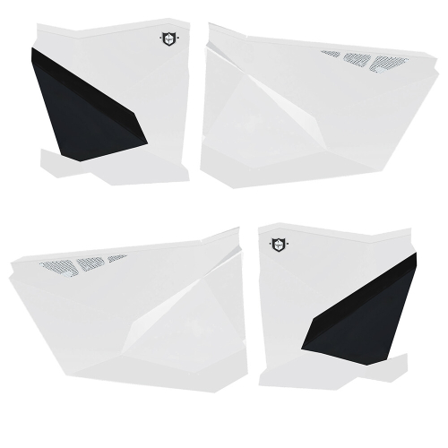Pro Armor - Pro Armor Suicide Doors without Cut Outs - White - P1910D003WH