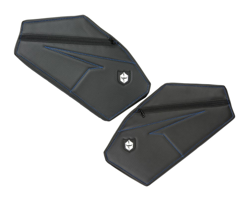 Pro Armor - Pro Armor Pro Armor Rear Door Knee Pads with Storage - Blue - P1910Y321BU