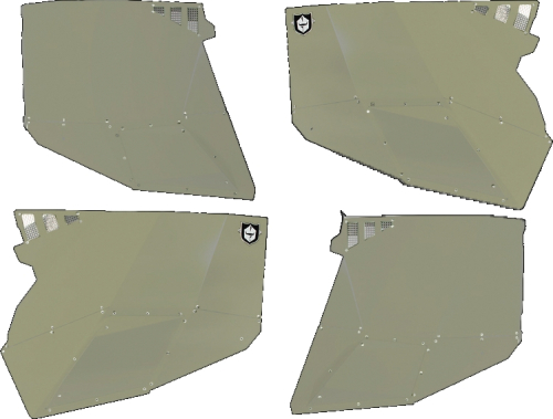 Pro Armor - Pro Armor Stealth Doors - Ghost Gray - P144228GG-728