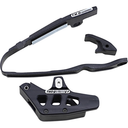 T.M. Designworks - T.M. Designworks Baja-Rally Chain Slide-N-Guide Kit - Black - BCP-R01-BK