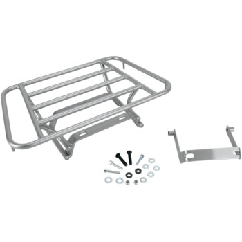 Moose Racing - Moose Racing Expedition Rear Rack - Silver - 1510-0138