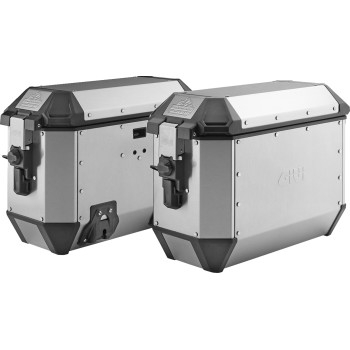 GIVI - GIVI Alaska Side Cases - 36lt. - Silver - ALA36APACK2