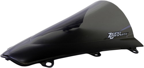 Zero Gravity - Zero Gravity Double Bubble Windscreen - Smoke - 16-427-02