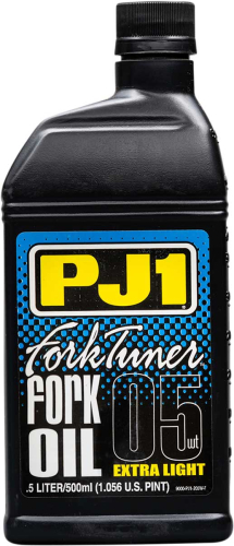 PJ1 - PJ1 Gold Series Fork Tuner Oil - SAE 5W X-Lite - 1/2L. - 2-05W