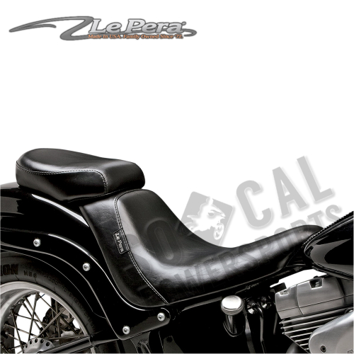 Le Pera - Le Pera Bare Bones Smooth Pillion Pad - LK-007PDX