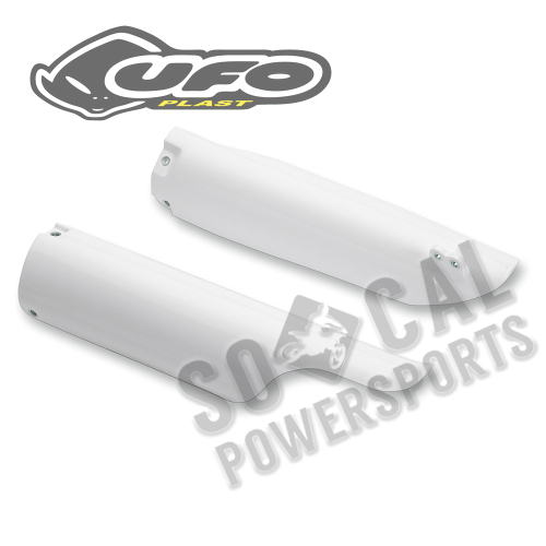 UFO Plastics - UFO Plastics Fork Slider Protectors - White - YA03872-046