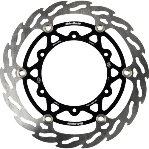 Moto-Master - Moto-Master Floating Brake Disc - Black Flame - 112087-PU