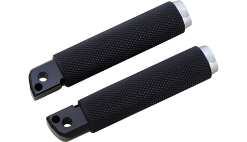 Rough Crafts - Rough Crafts Passenger Peg - Chrome - Knurled - RC-400-007