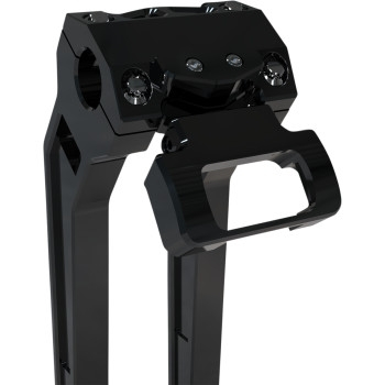 LA Choppers - LA Choppers Gauge Mount - Single - Black Anodized - LA-7397-00B