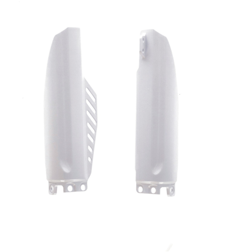 Acerbis - Acerbis Lower Fork Cover Set - White - 2115150002