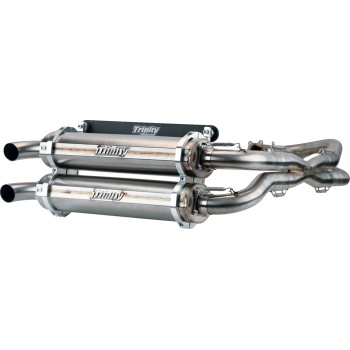 Trinity Racing - Trinity Racing Stage 5 Full Exhaust Systems - TR-4119D-SS