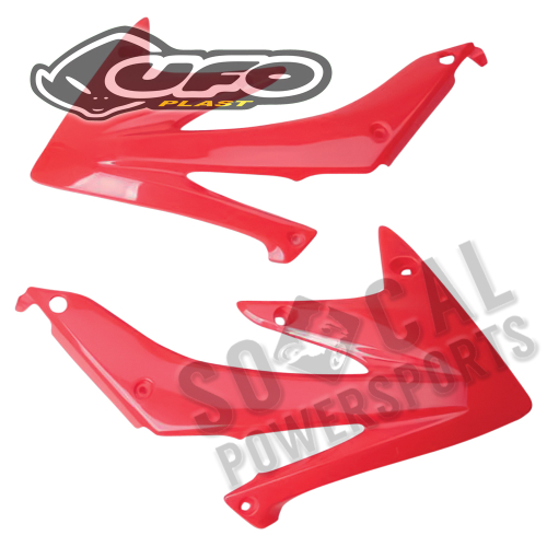 UFO Plastics - UFO Plastics Radiator Covers - 00-14 CR Red - HO03655-070