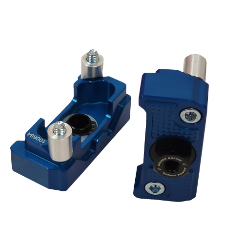 Driven Racing - Driven Racing Captive Axle Block Sliders - Blue - DRCAX-204BL