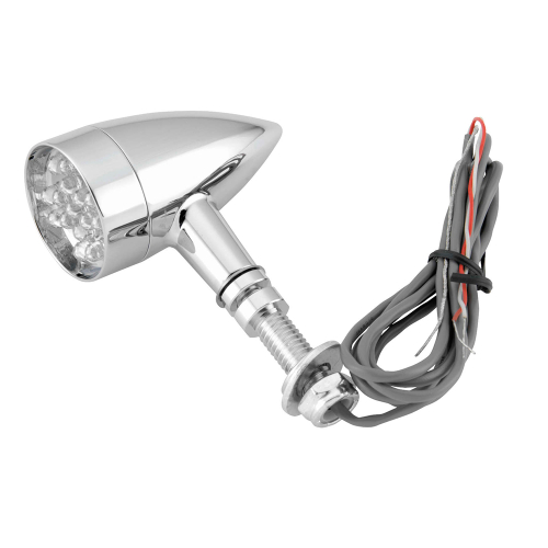 Bikers Choice - Bikers Choice Mini LED Turn Signal with Mounting Stud - Amber - 482420
