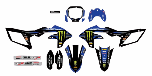 DCOR - DCOR Team Graphic Kit - Black - 20-50-414