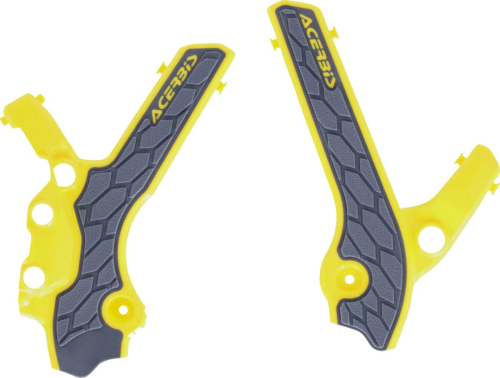 Acerbis - Acerbis X-Grip Frame Guard - Gray/Yellow - 2983341120
