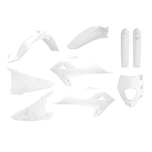 Polisport - Polisport Plastic Kit - Red/White - 91031