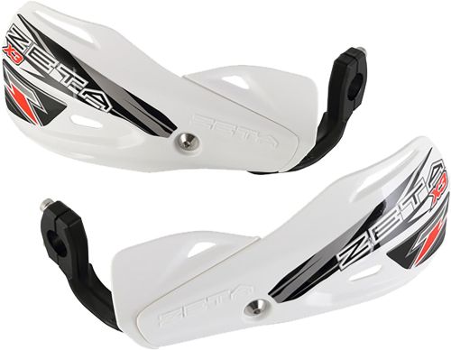DRC - DRC Impact X3 Handguard - White - ZE74-4110