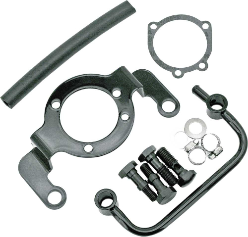 HardDrive - HardDrive Bracket with Bolts and Breather Tube - Black - 120238