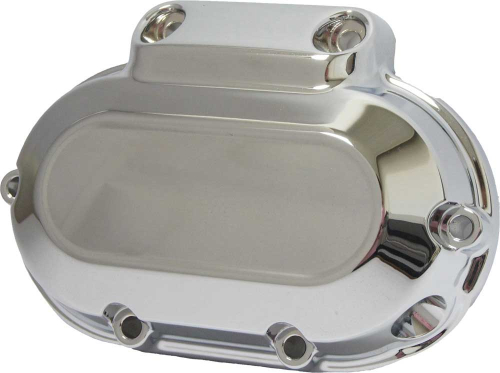 HardDrive - HardDrive Transmission Side Cover - Smooth - Chrome - 302226