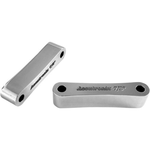 Accutronix - Accutronix 49mm Custom Fender Spacers - 5/8in. - Smooth - Chrome - TFS49-SF5/8C