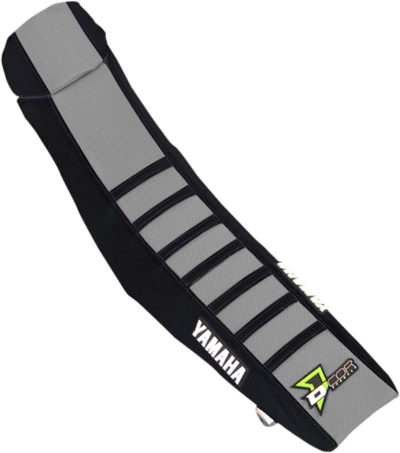 DCOR - DCOR Factory Reinforced Seat Cover - 2016 Retro Star Yamaha Black/Gray/Black Ribs - 30-50-457