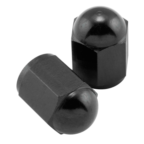 BikeMaster - BikeMaster Aluminum Valve Cap - Black - FHM051K