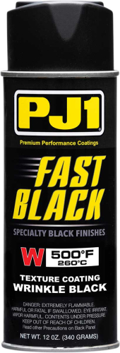 PJ1 - PJ1 Fast Black Engine And Case Paint - Wrinkle Black - 16-WKL