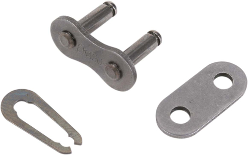 EK Chain - EK Chain Clip Connecting Link for 420 Standard Series Chain - Natural - 420-SPJ