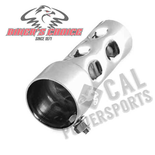 Bikers Choice - Bikers Choice Exhaust Pipe Baffles - Can Opener Style, 4in. Long - Fits 1-1/2in. O.D. Pipes - 492611