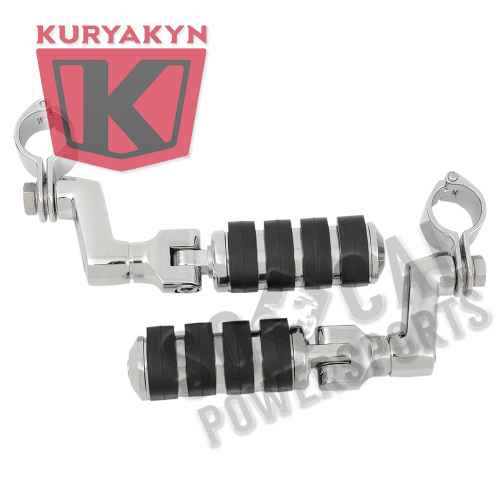 Kuryakyn - Kuryakyn Large ISO-Pegs with Offset Mounts and Magnum Quick Clamps - 7999