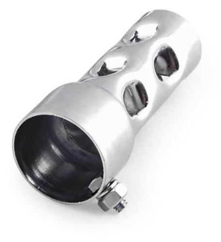 Bikers Choice - Bikers Choice Exhaust Pipe Baffles - Can Opener Style, 4in. Long - Fits 1-3/4in. O.D. Pipes - 492612