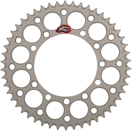 Renthal - Renthal Ultralight Rear Sprocket - Silver - 50T - 191U-420-50GESI