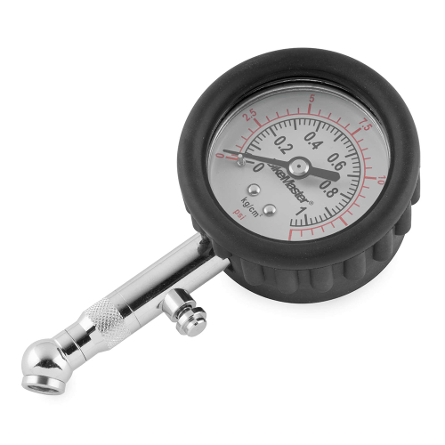 BikeMaster - BikeMaster Dial Gauge - 0-15 psi in 1/4 lb. Increments - 151505