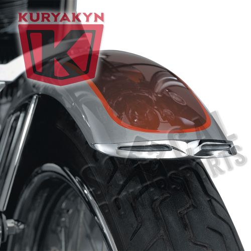 Kuryakyn - Kuryakyn Front Fender Tip (Leading Edge) - 9012