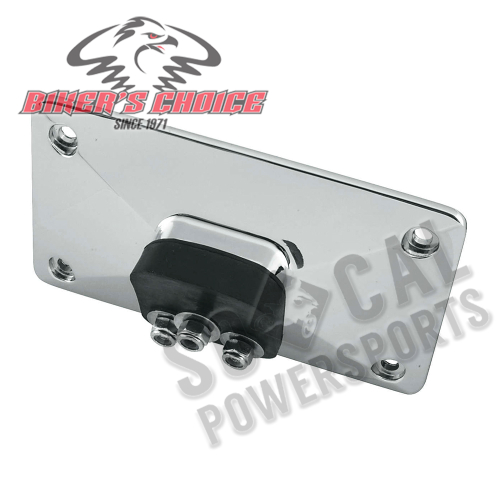 Bikers Choice - Bikers Choice Custom Pyramid License Plate Bracket - 490044