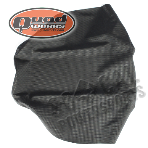 Quad Works - Quad Works Seat Cover - Gripper - Black - 31-13504-01