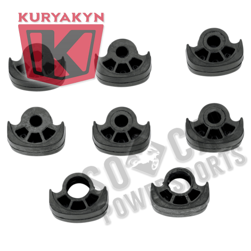 Kuryakyn - Kuryakyn ISO-Peg Replacement Rubber Pads - Small - 8009