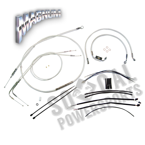 Magnum - Magnum Sterling Chromite II Handlebar Installation Kit for 12-14in. Ape - 387231